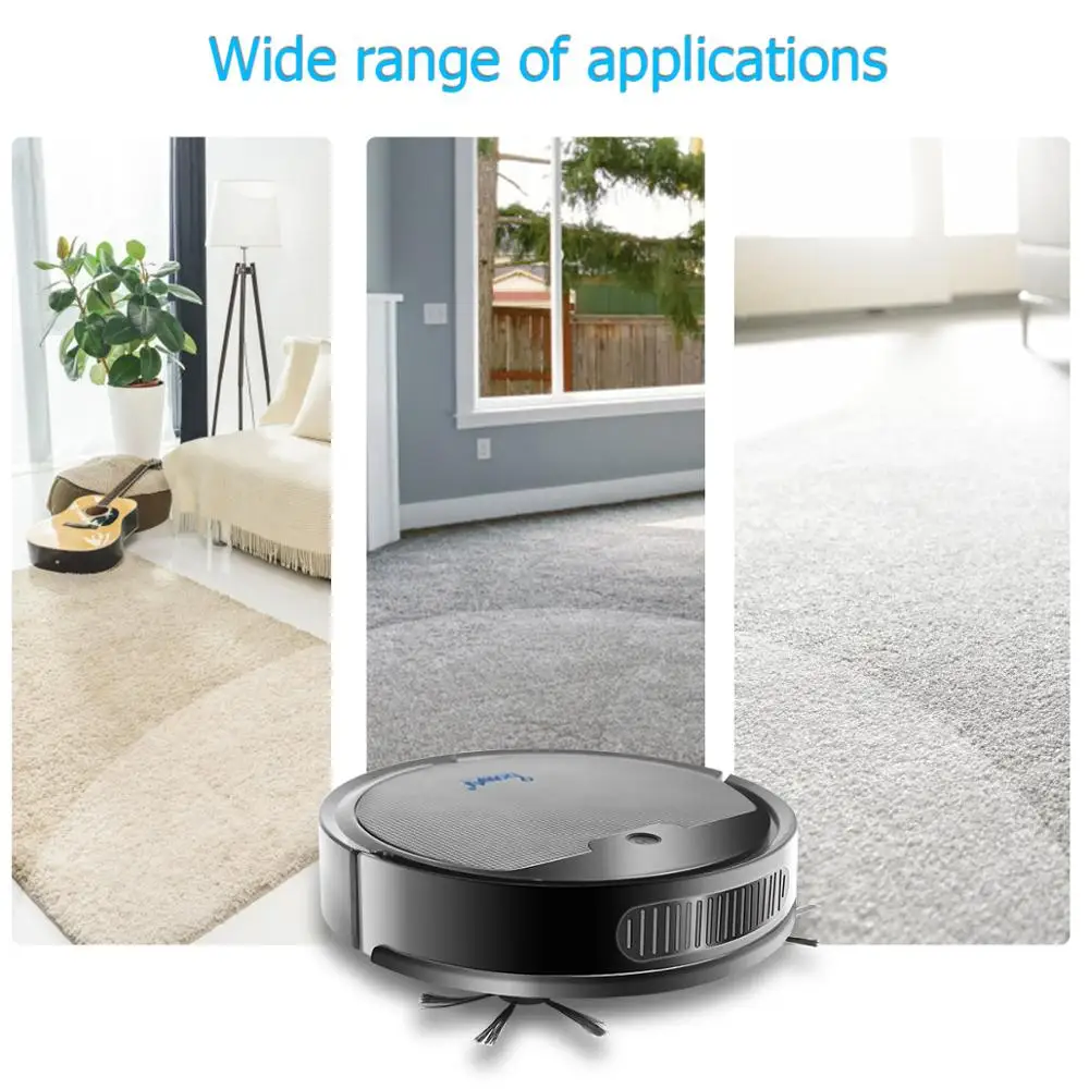 

Smart Robot Vacuum Cleaner 2020 Upgrated App Remote Control Vacuum Cleaner Auto Multifunctional Wireless Sweeping Robot