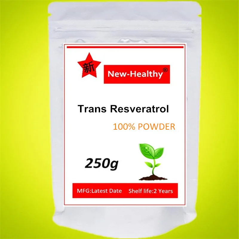 

NEW 100% PURE Trans Resveratrol Anti-Aging Powder KOSHER NONGMO ORGANIC