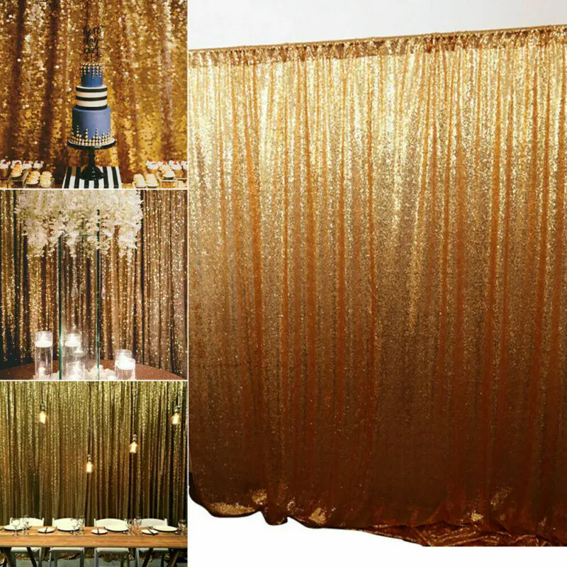 Фотофоны для вечевечерние мерцающие блестки занавески свадьбы декорация