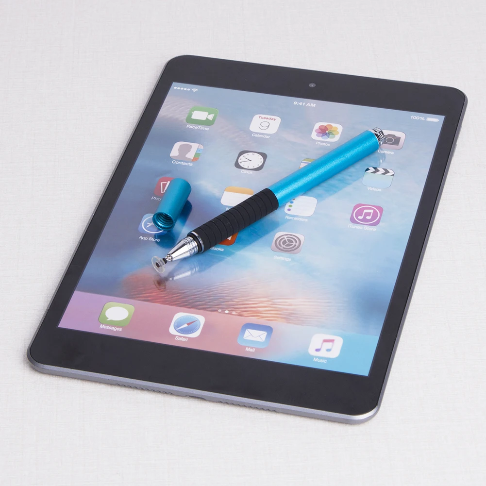 

Rubber Grip High Precision Disc Stylus Pen for iPad Phone Touch Screens for iPad Tablet Phone Touch Screens