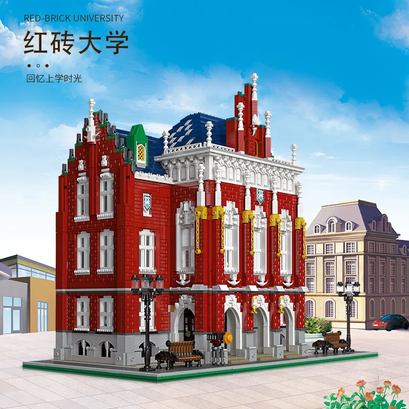 

Creator Expert Ideas Street View The University 89123 6355pcs Moc Modular Bricks Building Blocks House Model Toys Bookshop