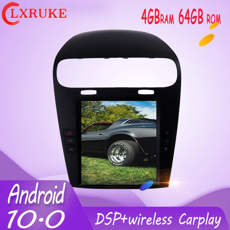 

Tesla Android 10.0 Car Multimedia Player For Fiat Freemont Dodge Journey Car Radio With GPS Navigation Multimedia WIFI Player