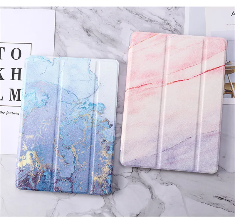 Чехол для iPad Air 2 1 2018 9 7 Funda 2017 3 сложения мягкая задняя крышка 2/3/4 чехол 6 го
