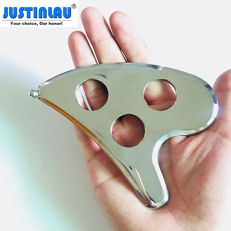 Доска гуаша из нержавеющей стали 304 скребок электрод для массажера физиотерапия