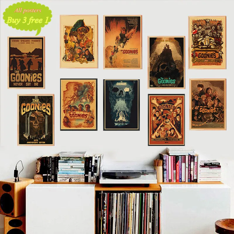 

Крафт-бумага для классического фильма «гооны», плакат, картина на стену, картина, домашний декор, плакаты и принты на стену