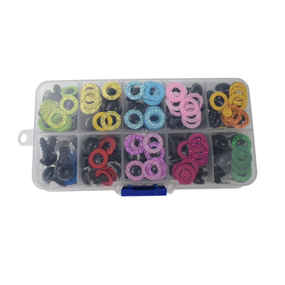 100 шт. 10/12 мм пластиковые безопасные глаза высокое качество милый плюшевый мишка