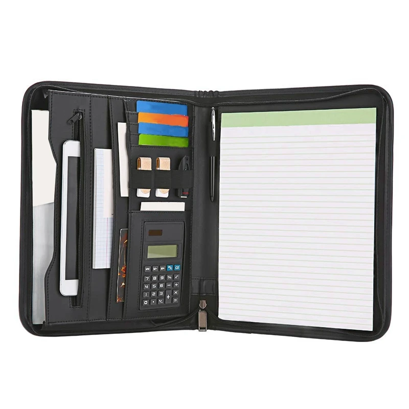 Из искусственной кожи Портфели Бизнес связующего органайзеры портфель с