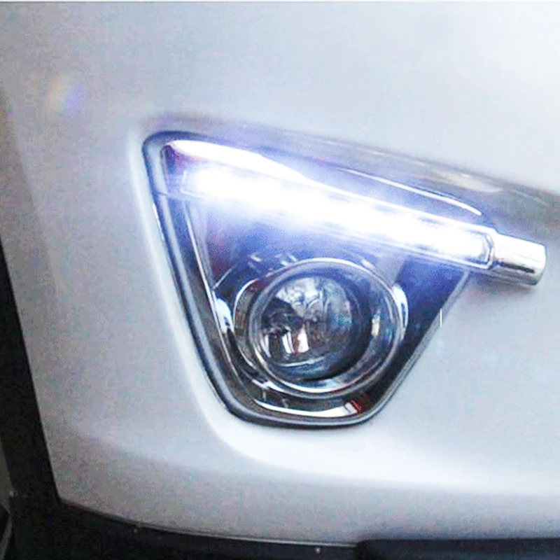 Светодиодный светильник s для Mazda светодиодный Cx5 2012 2013 2014 2015 2016 дневные ходовые