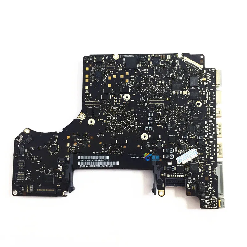 A1278 материнская плата для Macbook Pro 13," i5 2,5 GHz 2,9 GHZ test well логическая плата 2012 год 820-3115-B