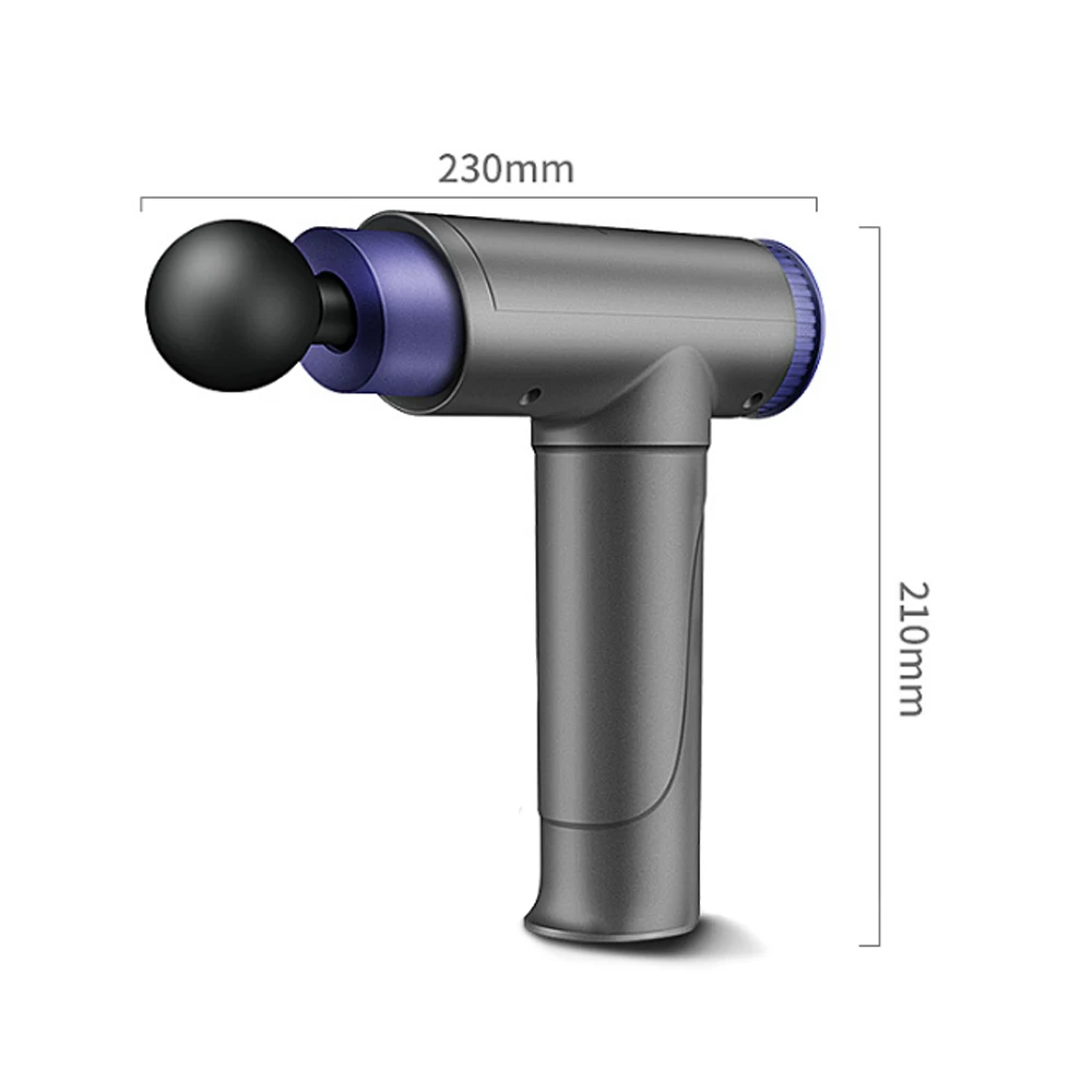

1-22 Speed LCD Muscle Massage Gun Muscle Massager for Pain 22 Adjustable Levels 4 Massage Heads Fitness Gear