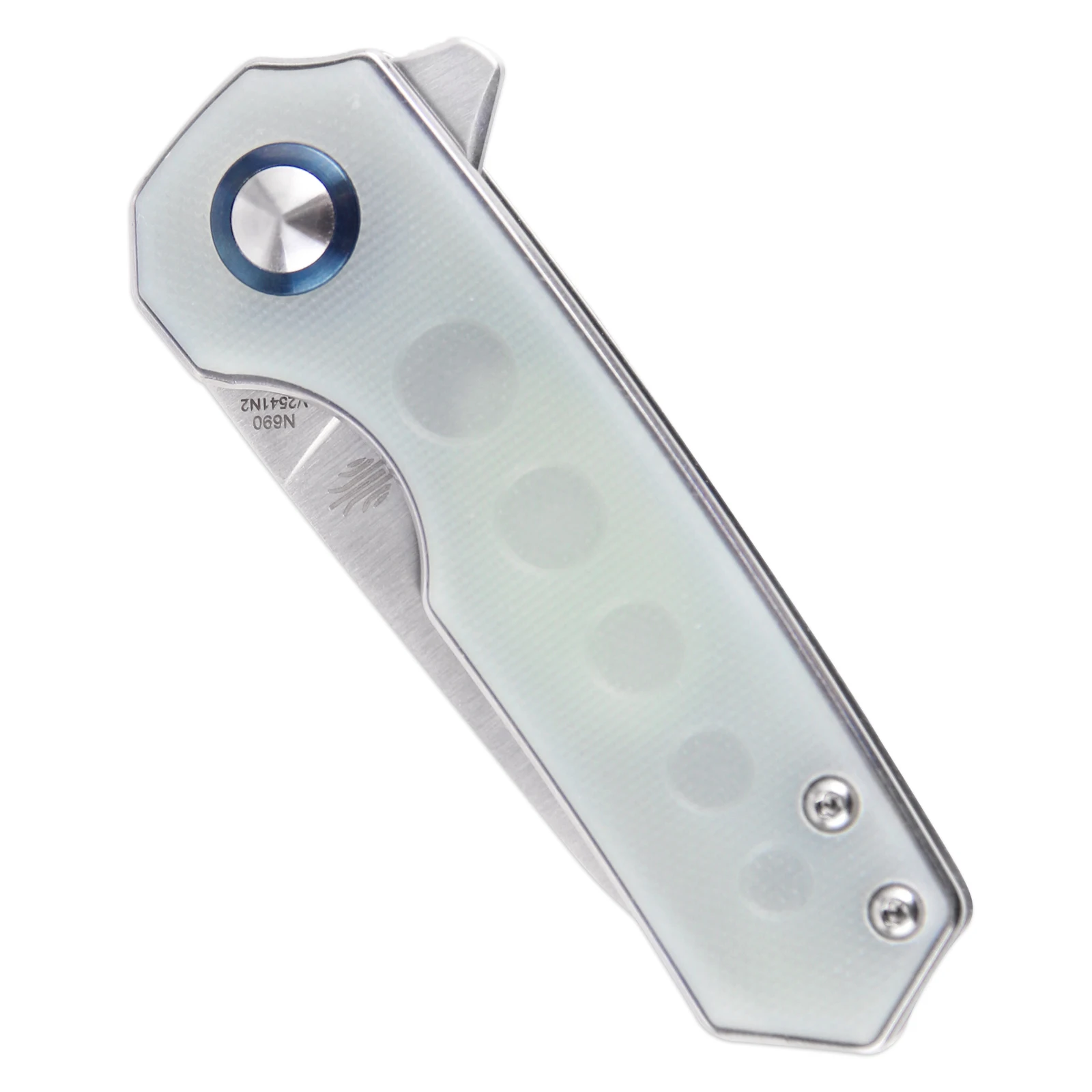 Тактический нож Kizer Lieb V2541N2 новинка 2020 прозрачный с рукояткой G10 легкий для