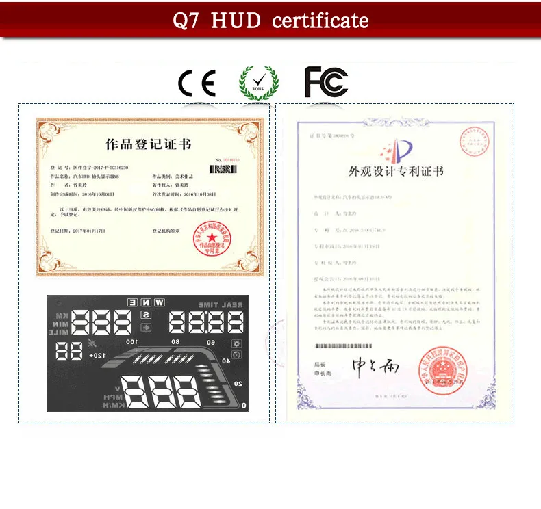 Новинка Q7 GPS HUD цифровой спидометр проектор лобового стекла превышение скорости