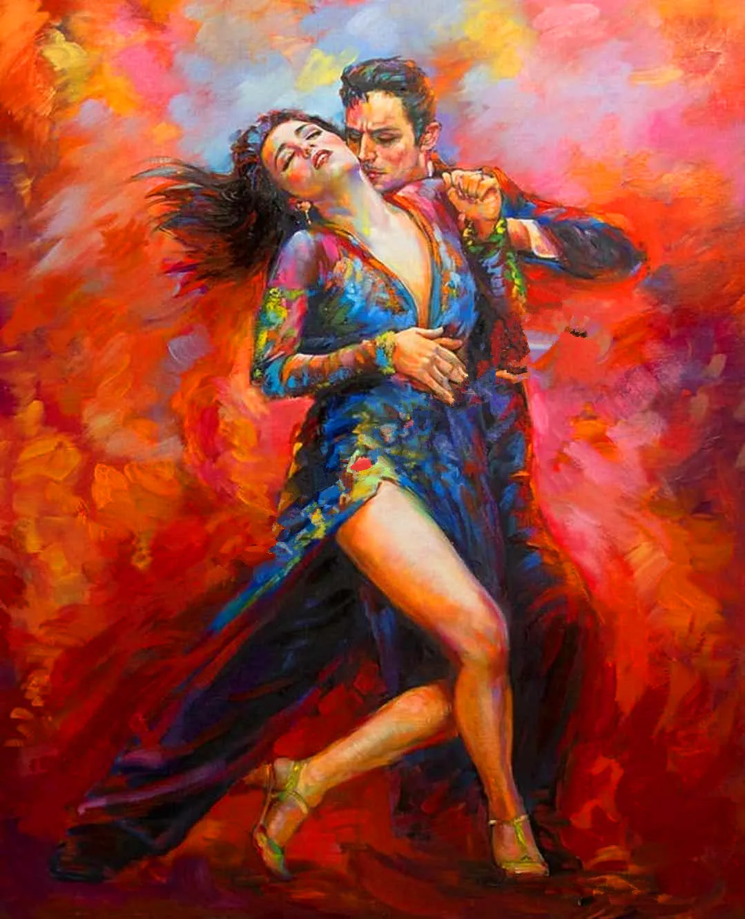 

DIY Painting By Numbers Couples Drawing On Canvas HandPainted Painting Art Gift DIY Home Decoration