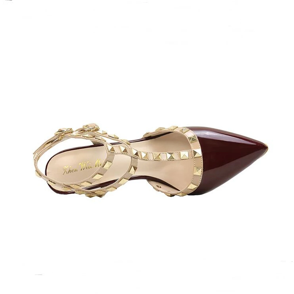 На шпильке Пикантные туфли на высоком каблуке для Для женщин насосы Tacones Mujer Talons