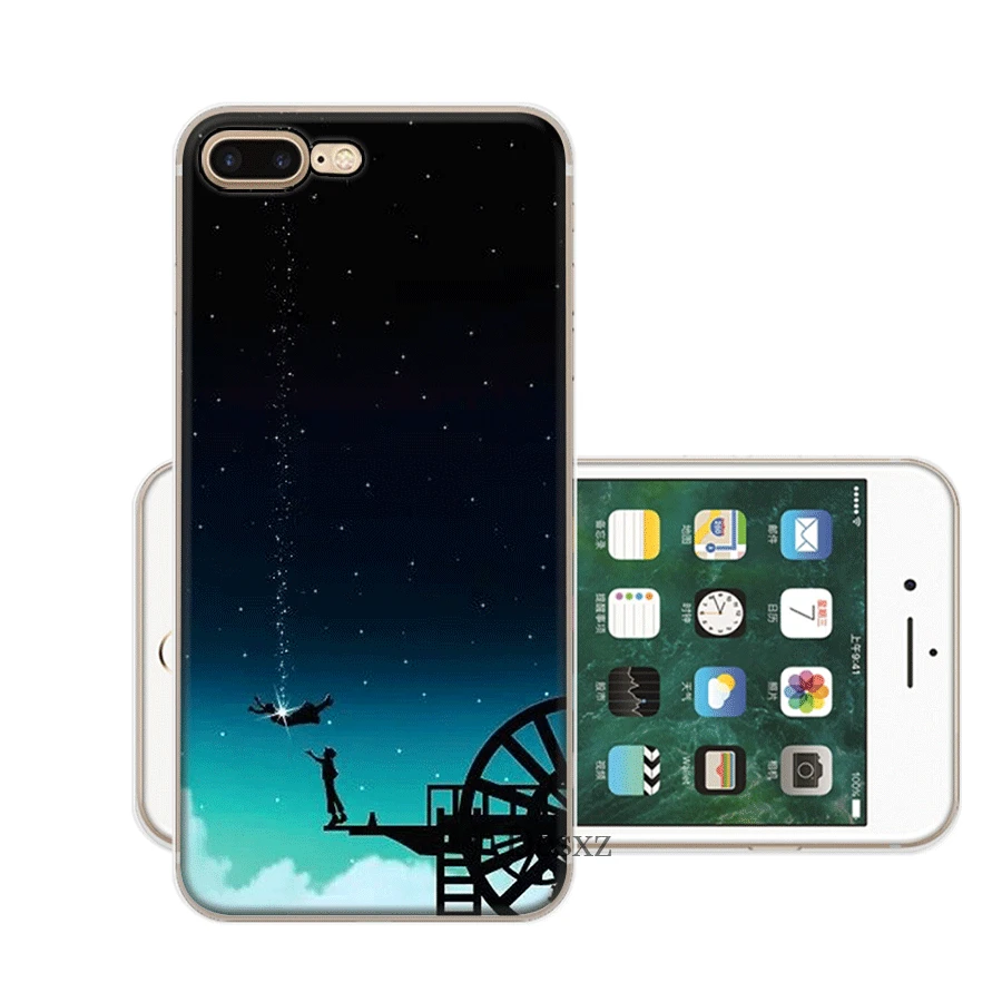 Мобильный телефон чехол для iPhone 11 Pro XR X XS Max 7 8 6 6s Plus 5 5S SE Laputa Castle In The Sky Shell |