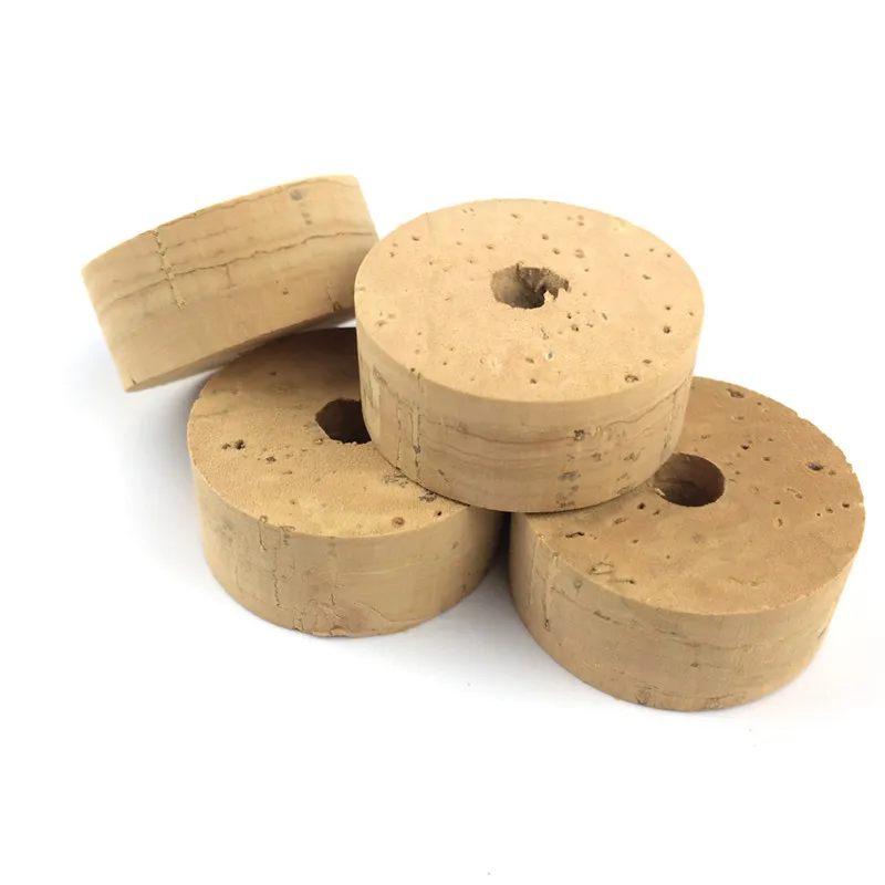 Деталь для удочки с отверстием 10 шт. 1/4x1/2x1/4 дюйма|cork discs|ring oscillatorring women |
