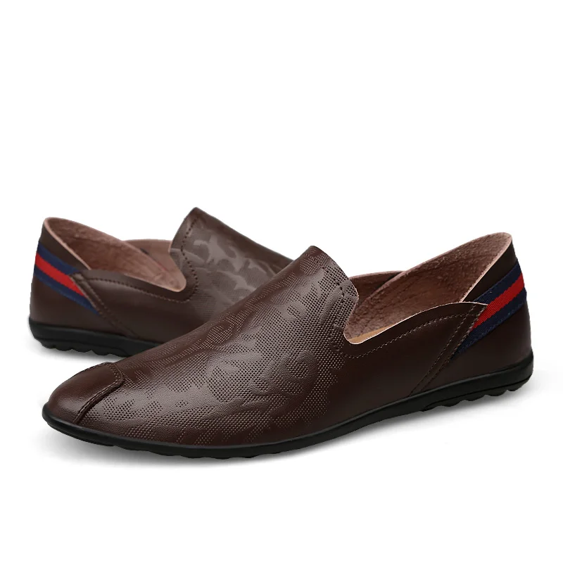 

Men Casual Shoes Business Oxford Leather Shoes Male Breathable Rubber Formal Dress Shoes Office Wedding Flats Footwear 2020 New