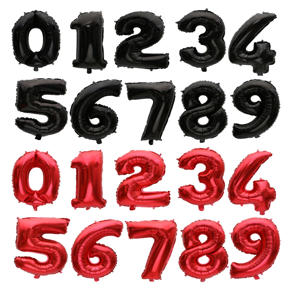 10 шт./лот 32 дюйма большие фольгированные воздушные шары для дня рождения