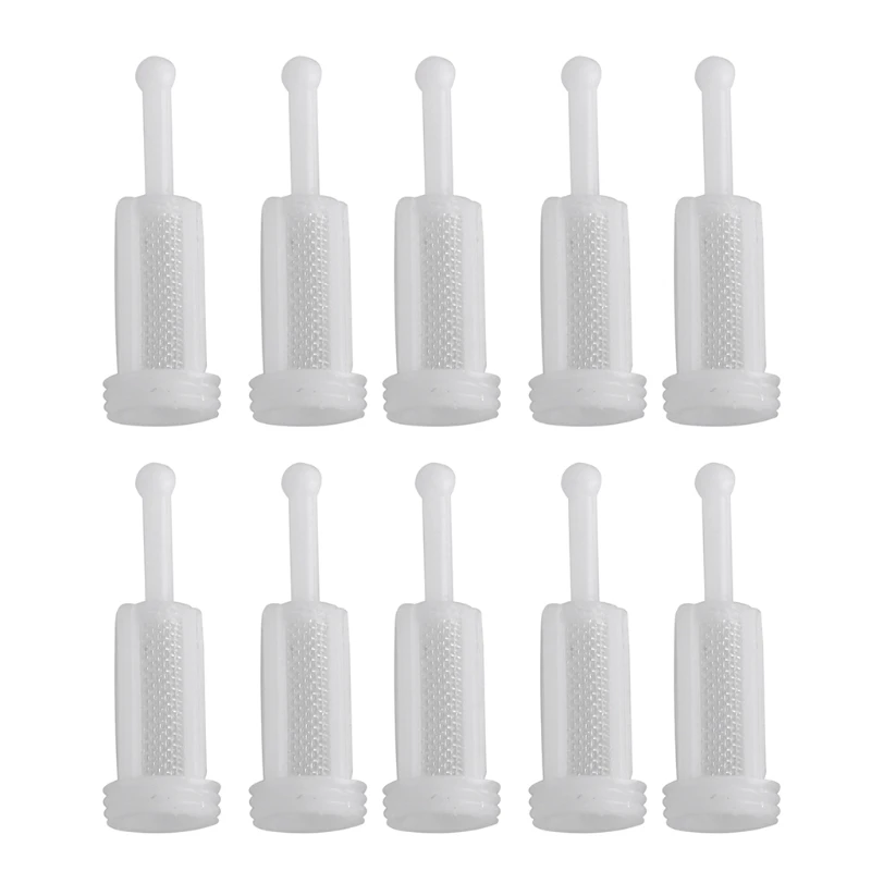 

10 Pcs Universal Gravity Filters Environmental Protection Upper Pot Filter Paint Strainers Spray Filter Replacement