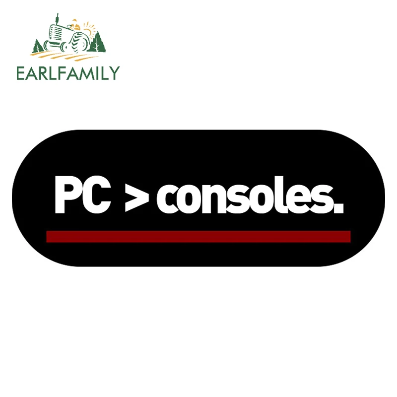 EARLFAMILY 13 см x 5 для ПК лучше чем игровые приставки забавная Автомобильная наклейка