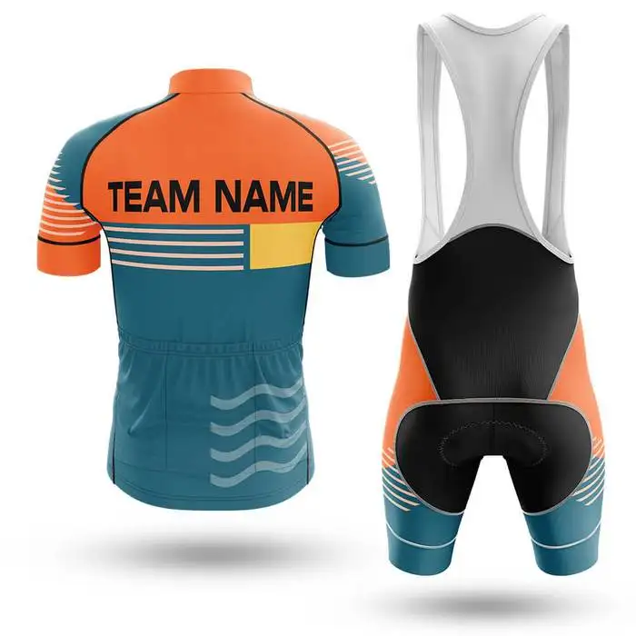 

New 2021 Customize Over Men Cycling Jersey Set Sports Team Bike Clothing Quick Dry Summer Sleeve Cycling Shirt Bib Short Gel Pad
