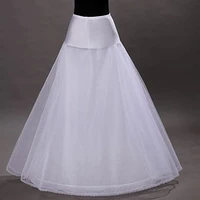 floor length a line petticoats for women one hoop petticoats for bridal dress underskirt crinoline wedding accessories