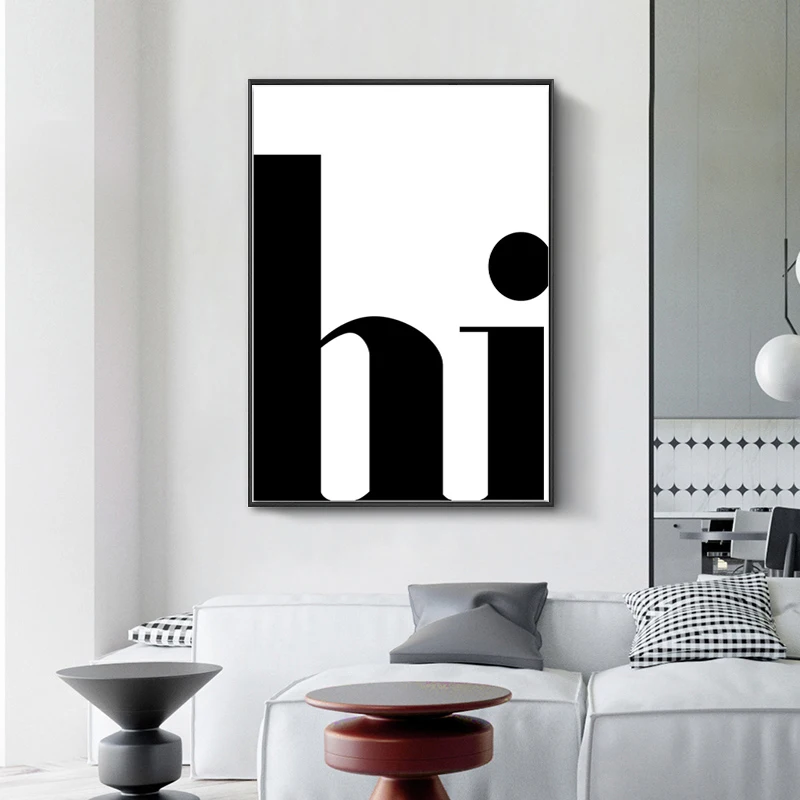 Винтажный абстрактный Матисс линия фигурка минималистичный Европейский Холст