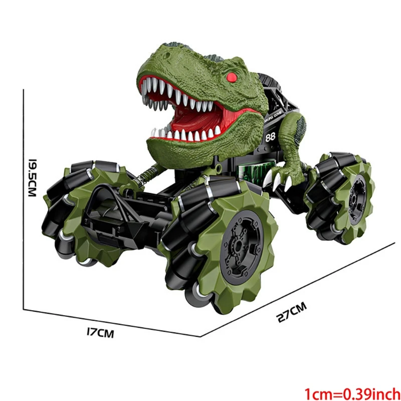 

Remote Control Dinosaur Dinosaur Toy Car With Light And Spray