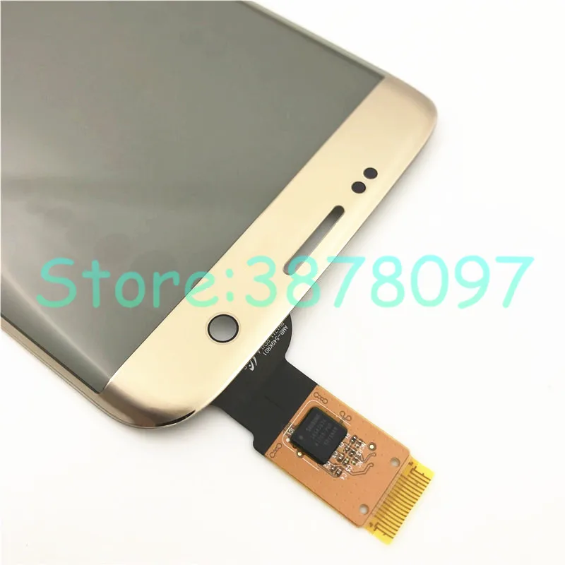Оригинальный сенсорный экран 5 дюйма для Samsung Galaxy S7 Edge G9350 G935 G935F дигитайзер сенсор