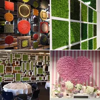 Искусственный мох для декорирования кадок с растениями, домашнего интерьера и проч#5