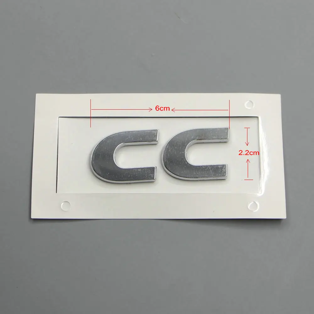 Apply to CC Trunk alphabet sticker ABS electroplated car logo Car 35D 853 687 | Автомобили и мотоциклы