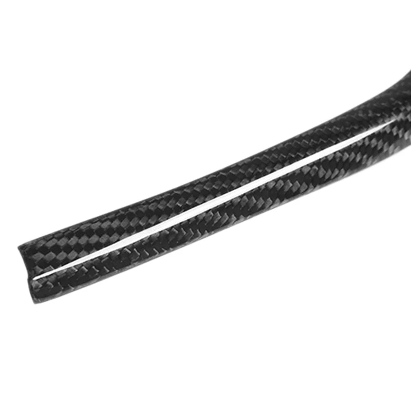 

ForBMW F80 F82 F83 M3 M4 2014-2018 Carbon Fiber Gear Shift Panel Handbrake Knob Cover L-Shaped Belt Trim