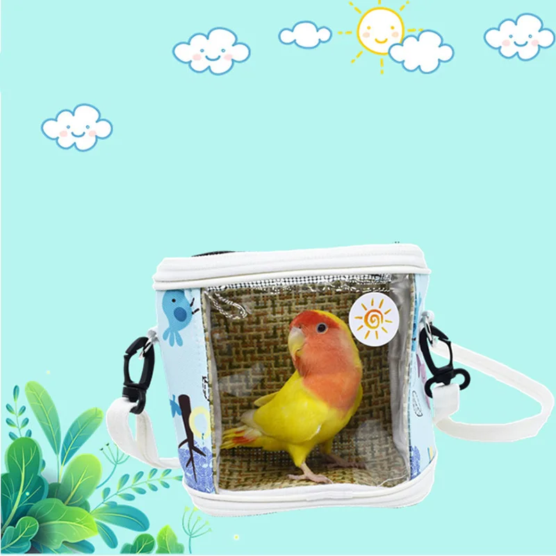 

Суперпортативная дорожная сумка-переноска для попугаев, дышащий Легкий хомяк, белка для маленьких животных, аксессуары для домашних животн...