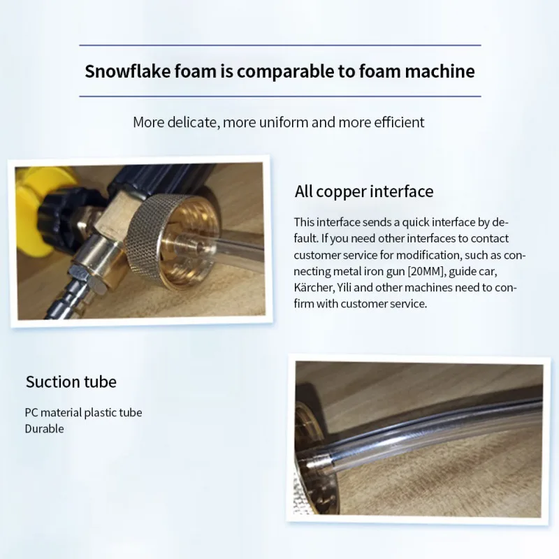 

1pcs 1000ML High Pressure Foam Pot Fan-shaped Adjustable Washer Car Wash Water Gun Pure Copper Watering Can Accessories