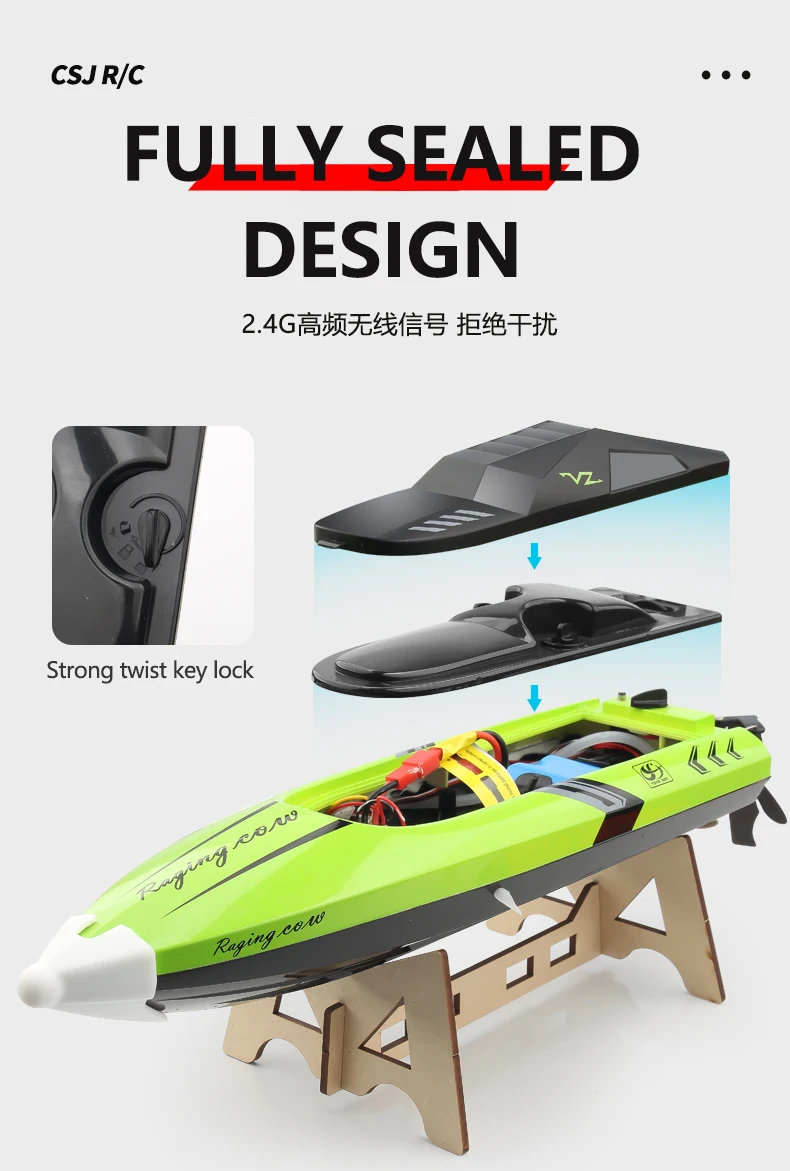 новый c168 rc лодка высокое качест