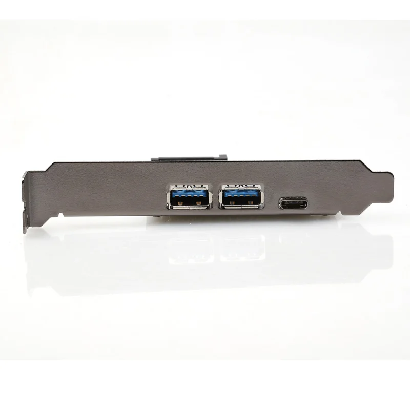USB 3 1 Type C PCIe Плата расширения PCI e к и 2 A 0 адаптер Express Riser Card для настольных чипов