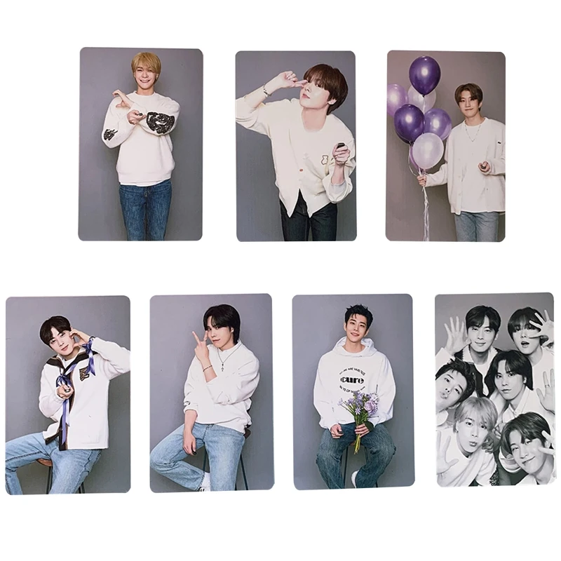 7Pcs/Set Kpop ASTRO HD Print Album Card Lomo Photocard Fans Gift | Канцтовары для офиса и дома
