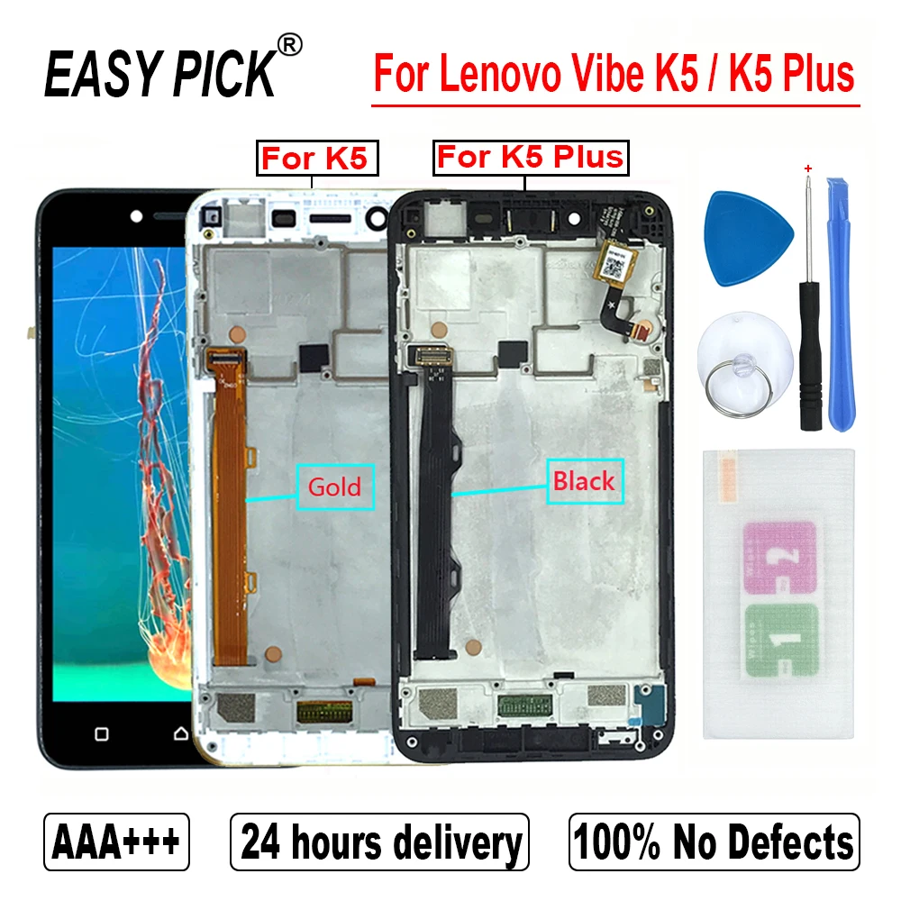Для Lenovo Vibe K5 A6020A40 A6020a41 ЖК дисплей сенсорный экран дигитайзер сборка для Plus A6020A46