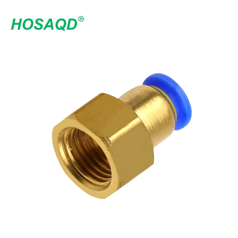 Пневматические компоненты быстрый разъем внутренняя резьба прямая трахея