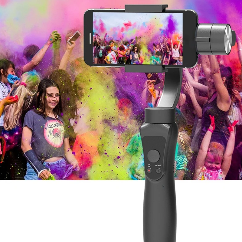 

Professional 3-Axis 360 degree Gimbal Stabilizer Handheld Stabilizer Selfie Stick for Gopro3 /4/5/6 iPhone Android Phone
