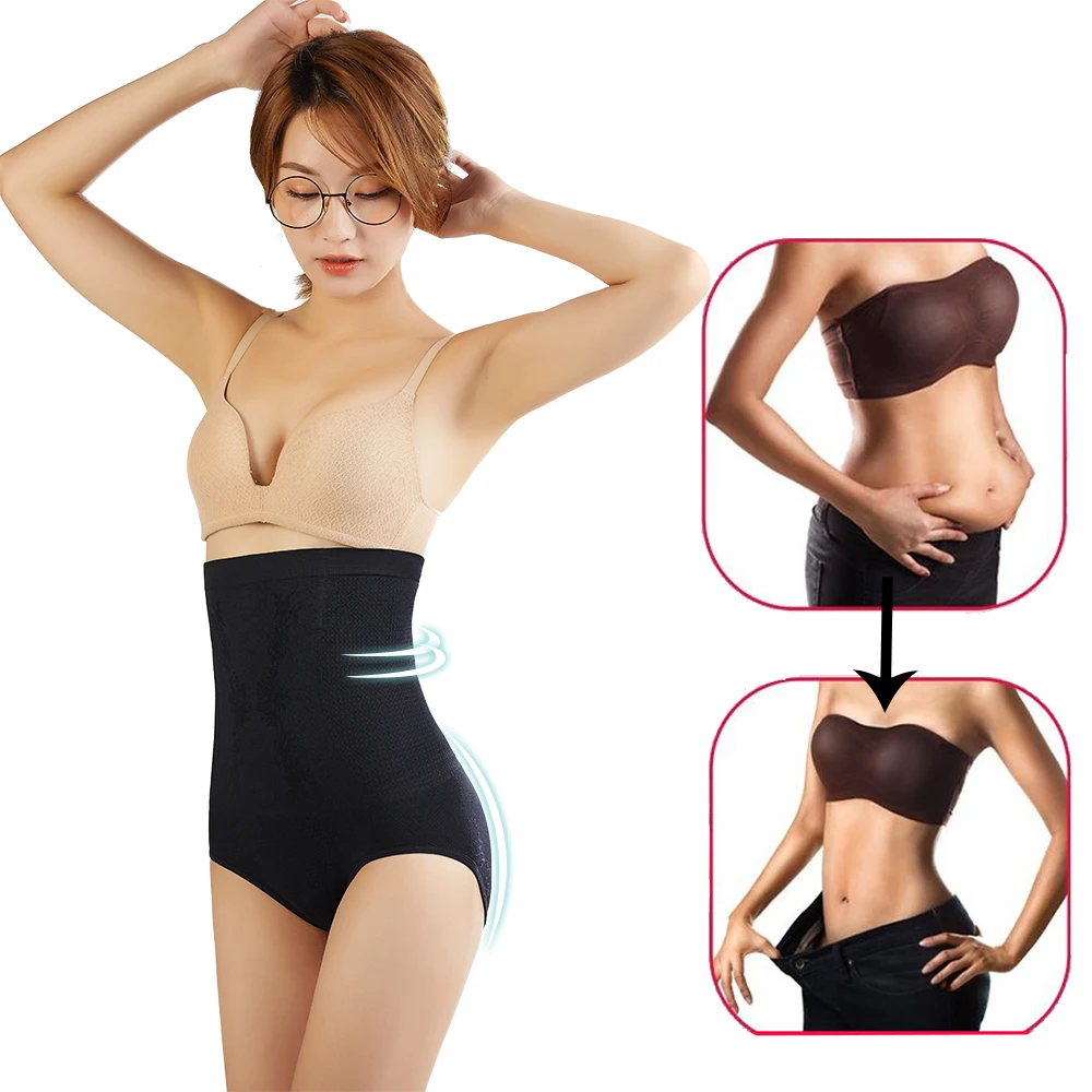 

SURE YOU LIKE 2021 New Seamless High Waist Hip Raise Women Shapewear Ultra-Thin Slimming Fat Burning Abdomen Body Shaper Pants