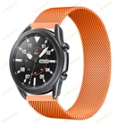 Ремешок магнитный для Samsung Galaxy watch 3 45 мм 41 ммActive 2 46 мм42 мм Gear S3, браслет для часов Huawei GT22e 20 мм22 мм