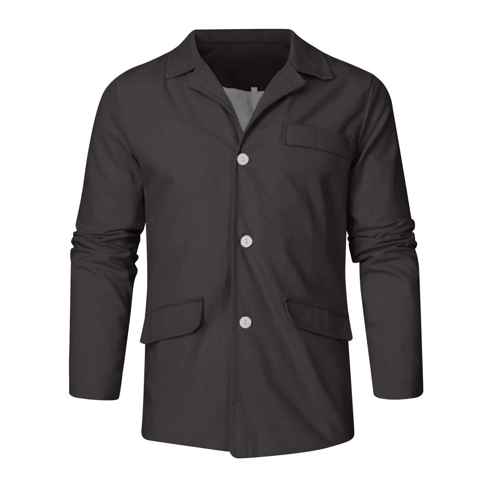 

2021 Casual Blazer Fashion Autumn Mens Blazer Jacket Cotton Corduroy Men Suit Outerwear Business Coats Clothing Male