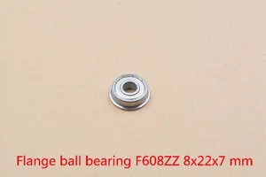 608-2RS 608RS 608ZZ F608ZZ 8mmx22mmx7mm black or blue  red double rubber sealing cover deep groove ball bearing 1pcs