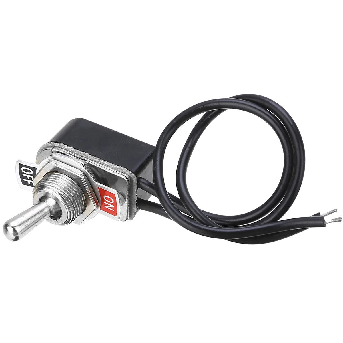 1 шт мини KNS-1 6A 250V AC ВКЛ-ВЫКЛ предварительно Стандартный тумблер с проводами