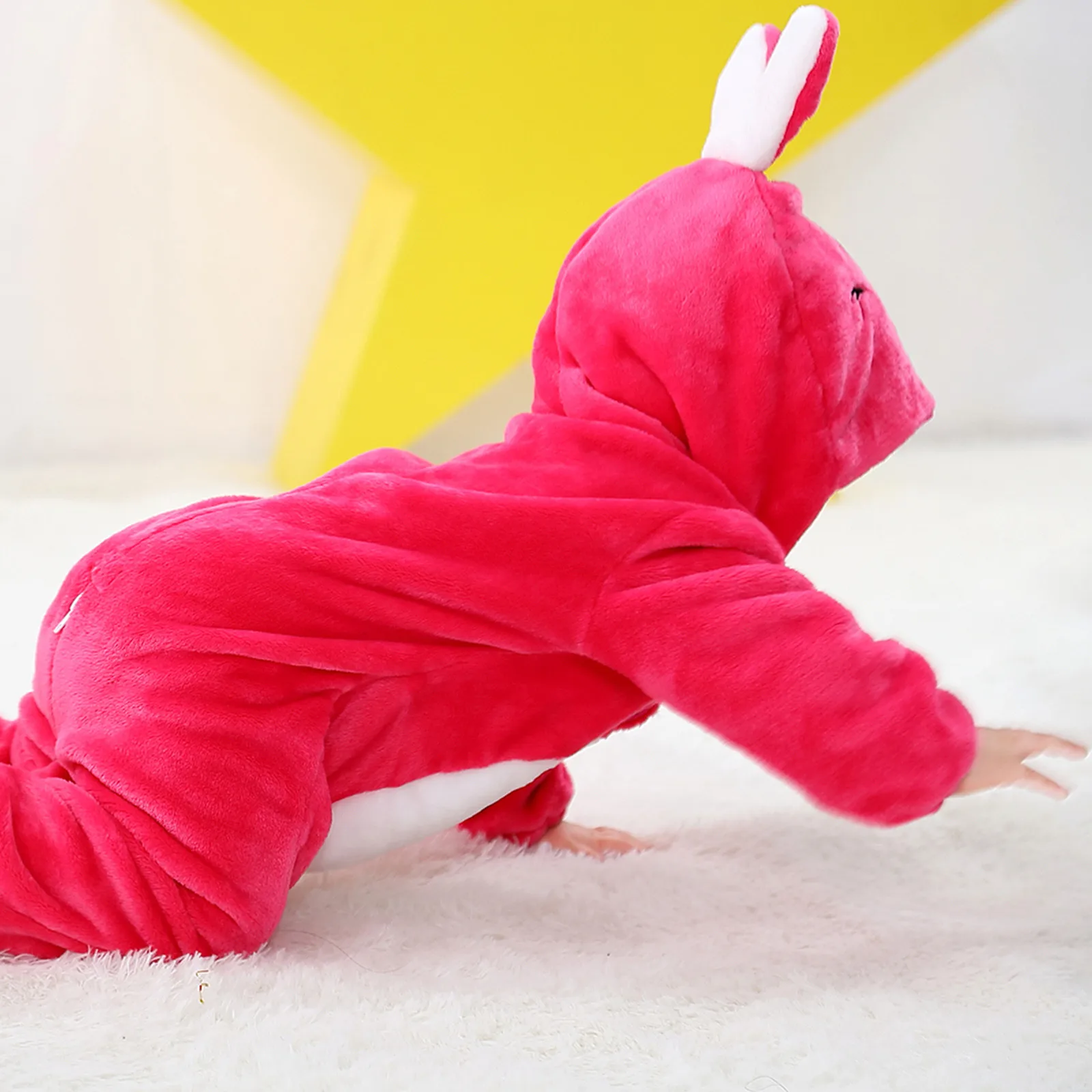 

0-2Y Baby Toddler Costume Romper Winter Coats Animals Cosplay Cute Cartoon Pajamas Infant Jumpsuit Snowsuit Bodysuits A50