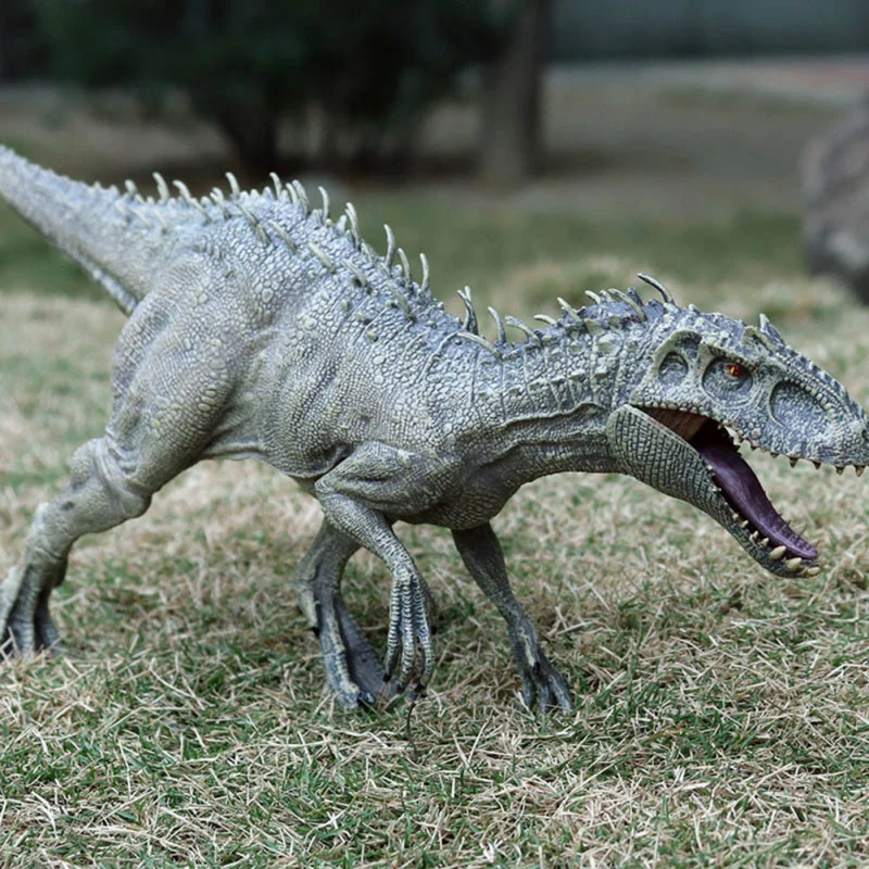 Dinossauro Jurassiced Indominus Рекс фигурки с открытым носом мир динозавров Животные модели