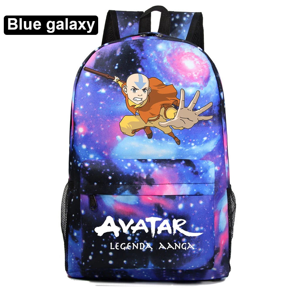 Avatar-Mochila de viaje para niños y niñas, bolsa de viaje, mochilas escolares