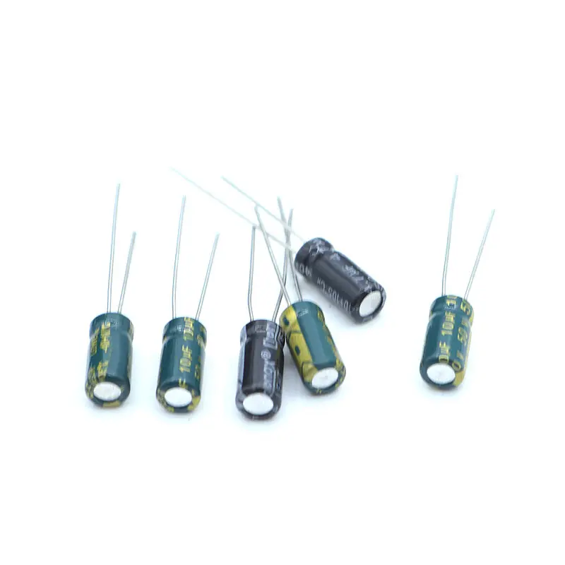 Набор высокочастотных низкочастотных электролитических конденсаторов 5*11 10 в 35 16