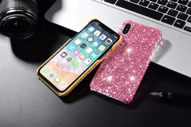 Стиль цветной, мягкий, из ТПУ крутой Блестящий сотовый телефон чехол для iPhone 6/7/8/X XR XS Max Capa Coque Fundas